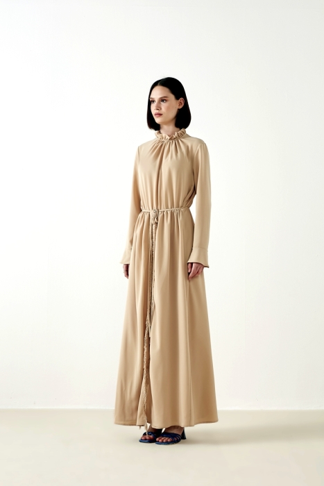 MaQ Bej Sing Elbise BEJ - 2
