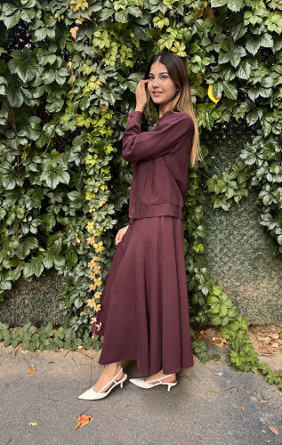 MaQ Design Boey Ceket BORDO - 6