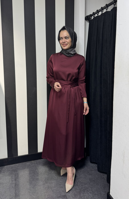 MaQ Design Bordo Elbise BORDO - 2