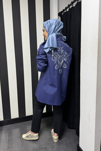 MaQ Design Down Ceket LACİVERT - 2