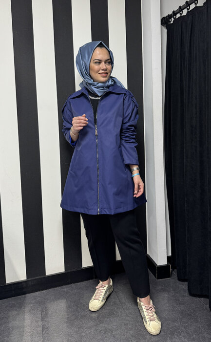 MaQ Design Down Ceket LACİVERT - 3