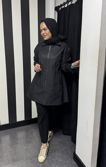 MaQ Design Down Ceket SİYAH - 4