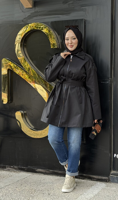 MaQ Design Down Ceket SİYAH - 5