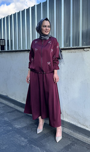 MaQ Design Gonia Ceket BORDO - 1