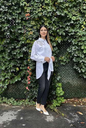 MaQ Design Tedy Gömlek BEYAZ - 3