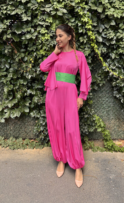 MaQ Fuşya/Yeşil Luta Tulum Fuşya/Yeşil - 1