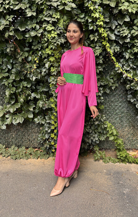 MaQ Fuşya/Yeşil Luta Tulum Fuşya/Yeşil - 2