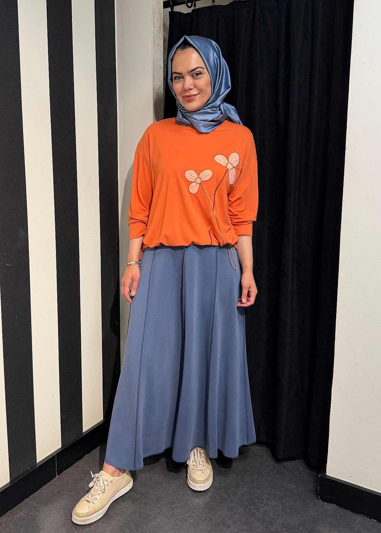 MaQ Gül Bluz ORANGE - 3