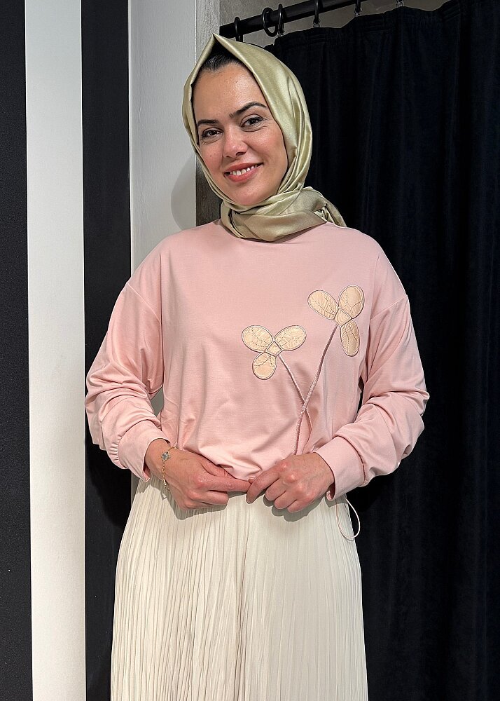 MaQ Gül Bluz Pink - 3