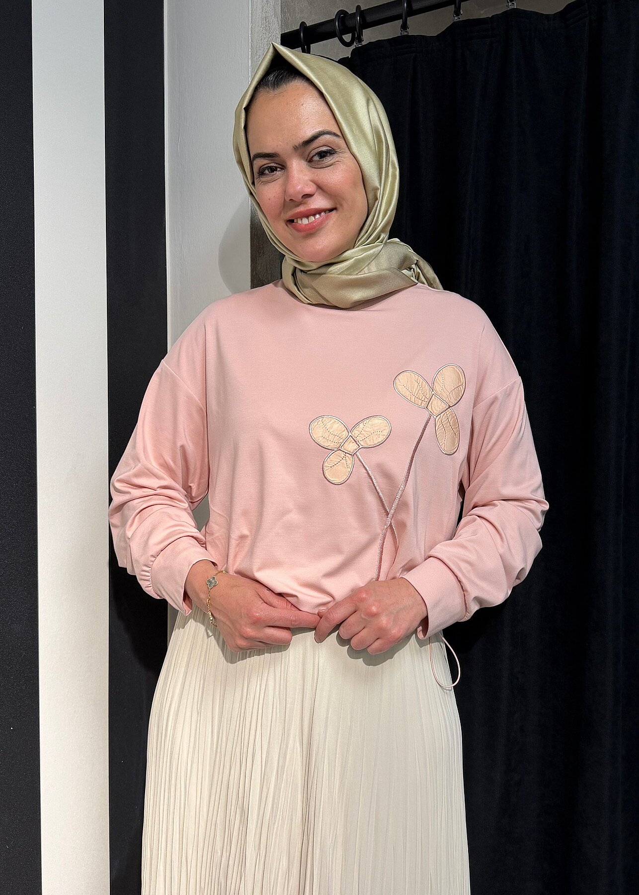 MaQ Gül Bluz Pink - 3