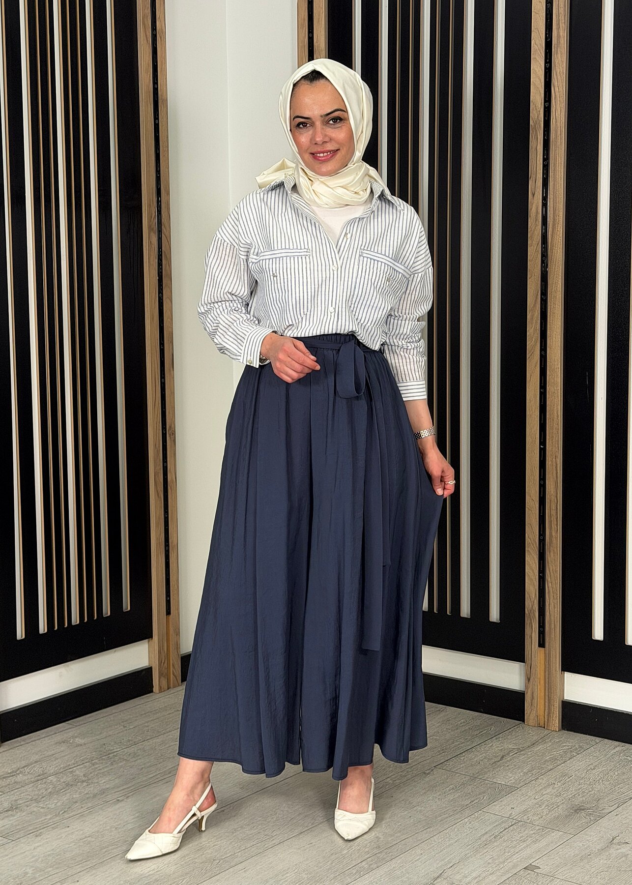 MaQ Nor Pantolon-Etek İNDİGO - 2