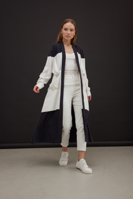 Maq Paras Trench SİYAH 
