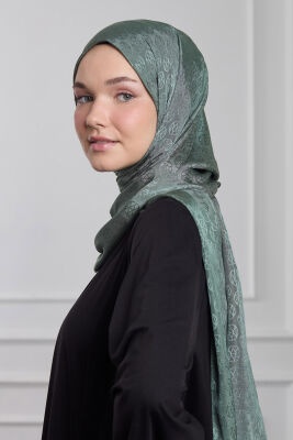 MaQ Shine Silky Jakarlı Şal MİNT 