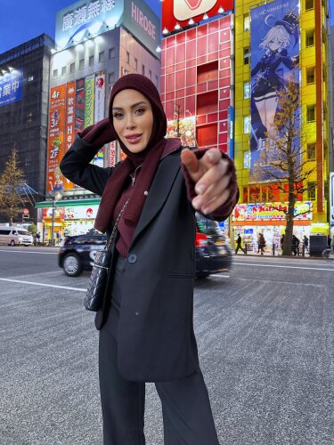 MerWish Atkılı Bere BORDO - 2