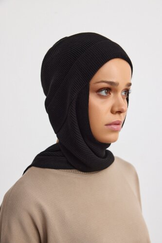 MerWish Atkılı Bere SİYAH - 3