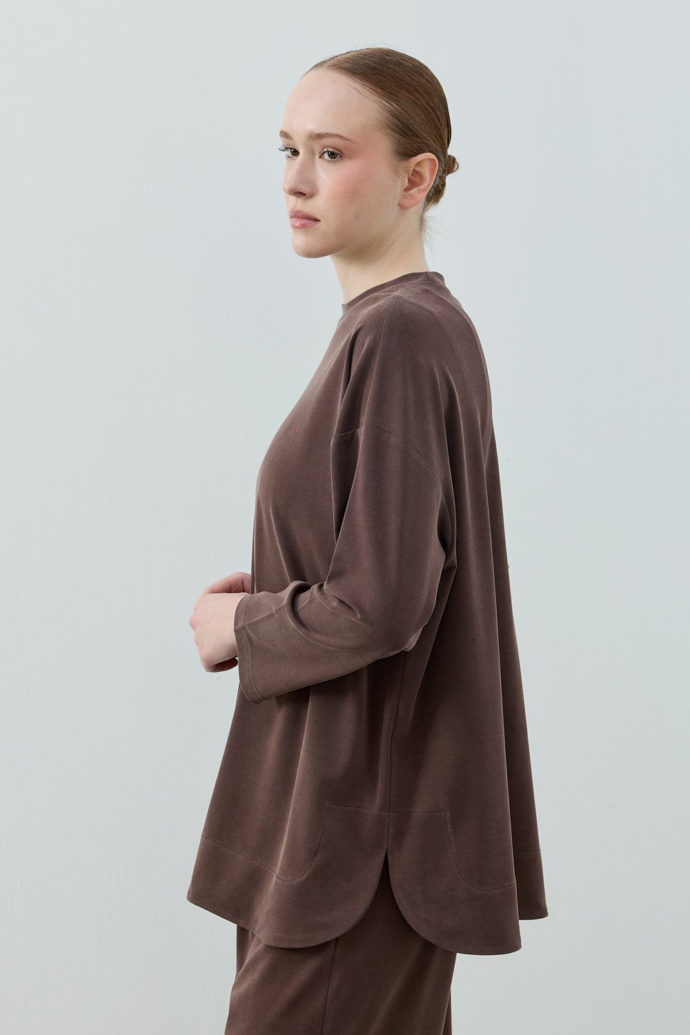 MerWish Bambu Comfi Takım KAHVERENGİ - 2