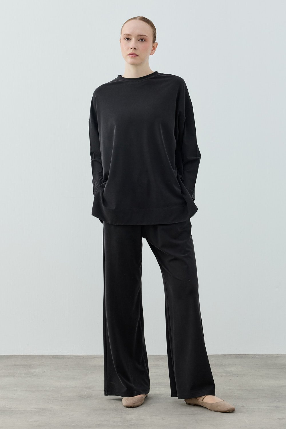 MerWish Bambu Comfi Takım SİYAH - 1