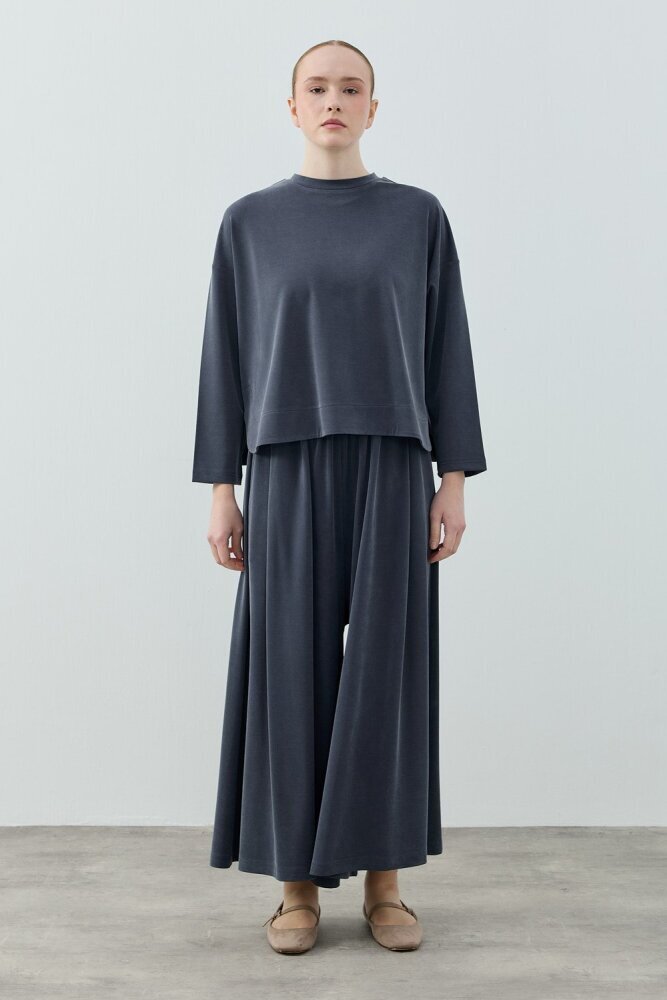 MerWish Basic Bambu Takım İNDİGO