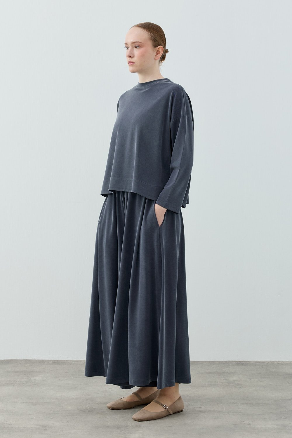 MerWish Basic Bambu Takım İNDİGO - 2