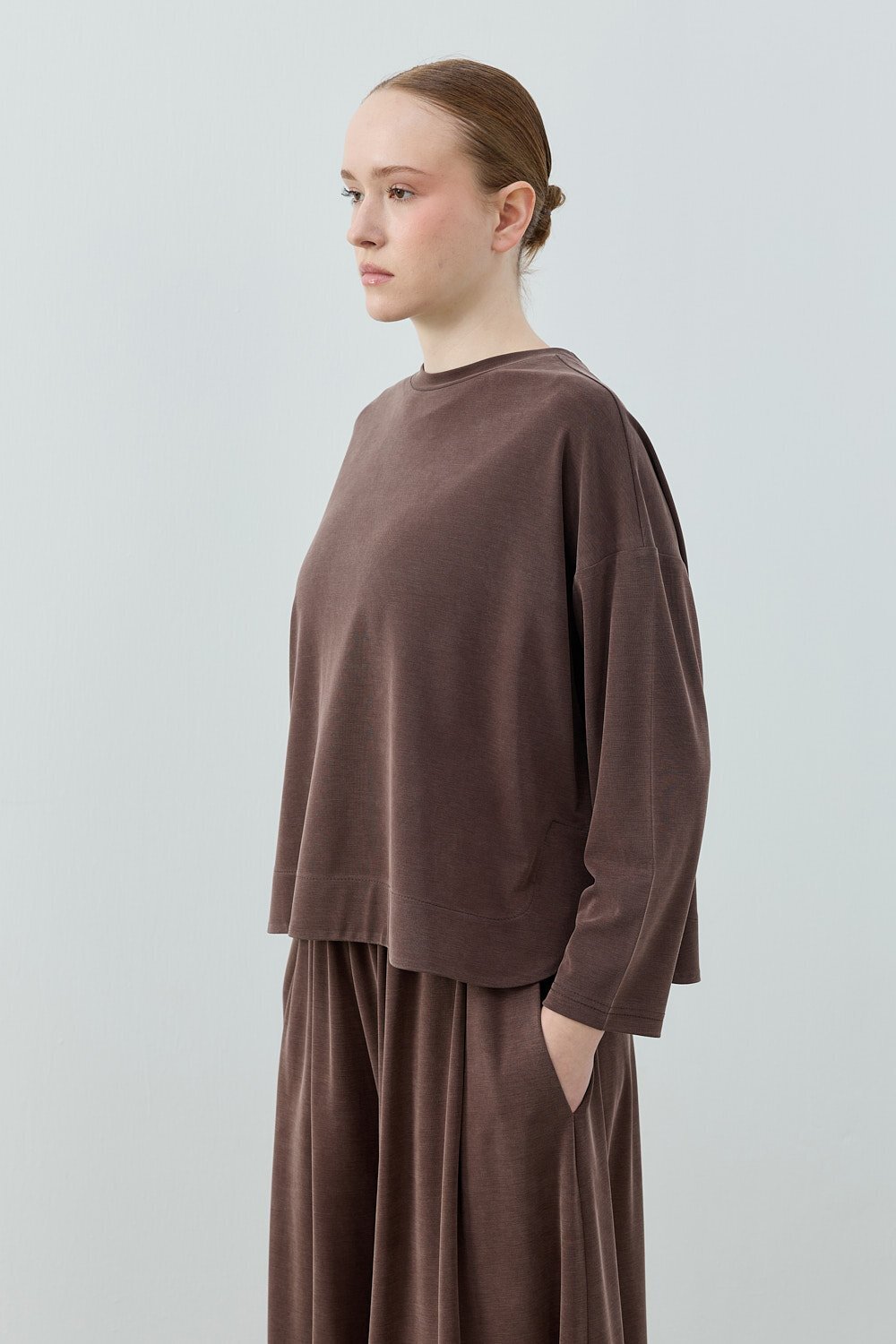 MerWish Basic Bambu Takım KAHVERENGİ - 3