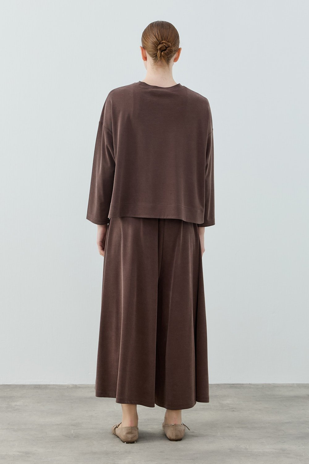 MerWish Basic Bambu Takım KAHVERENGİ - 4