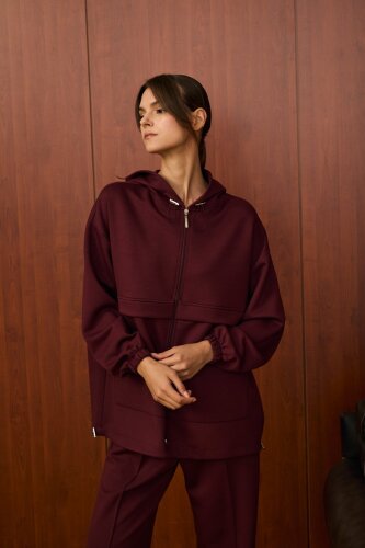 MerWish Basic Takım BORDO - 3
