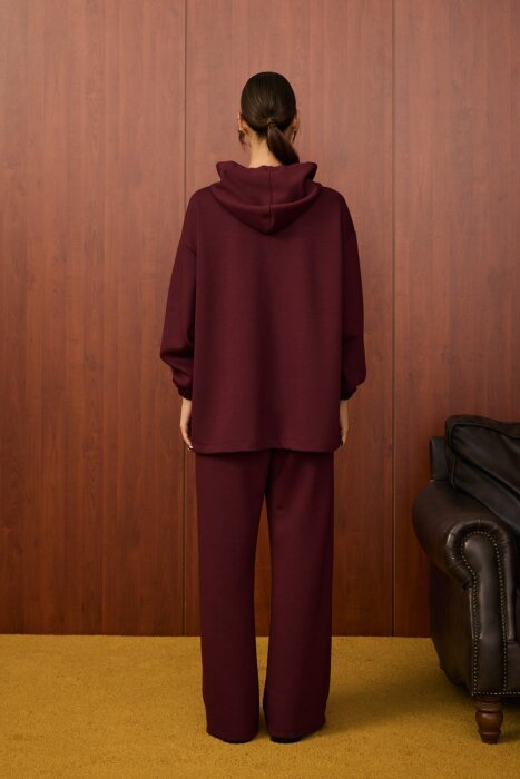 MerWish Basic Takım BORDO - 4