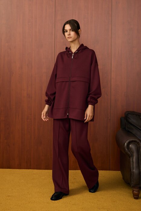 MerWish Basic Takım BORDO - 5