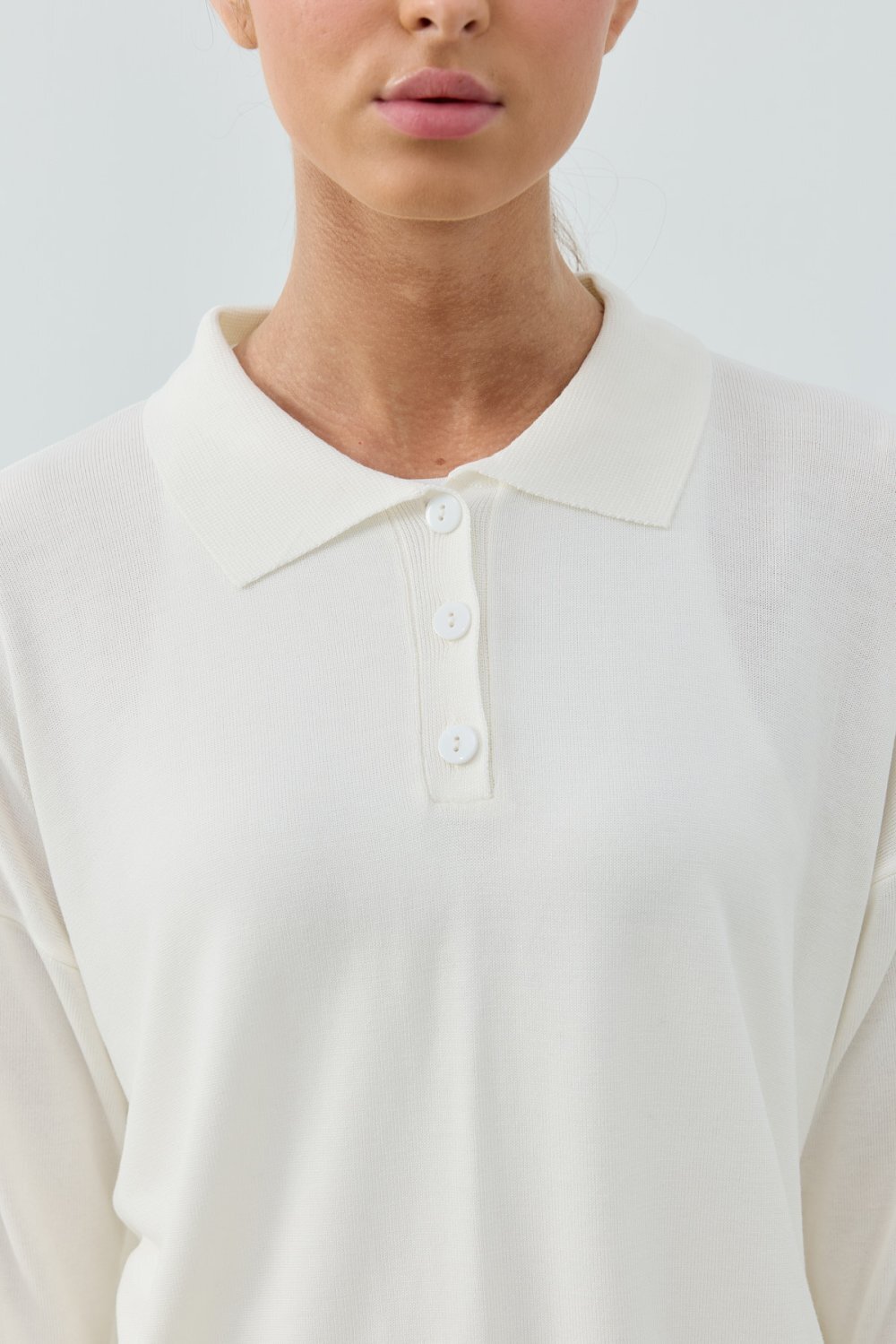 MerWish Basic Triko BEYAZ - 3