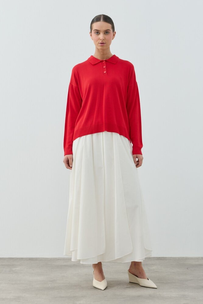 MerWish Basic Triko KIRMIZI - 1