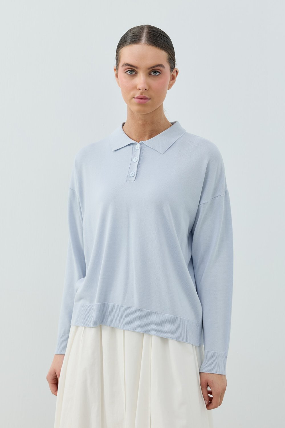 MerWish Basic Triko MAVİ - 1