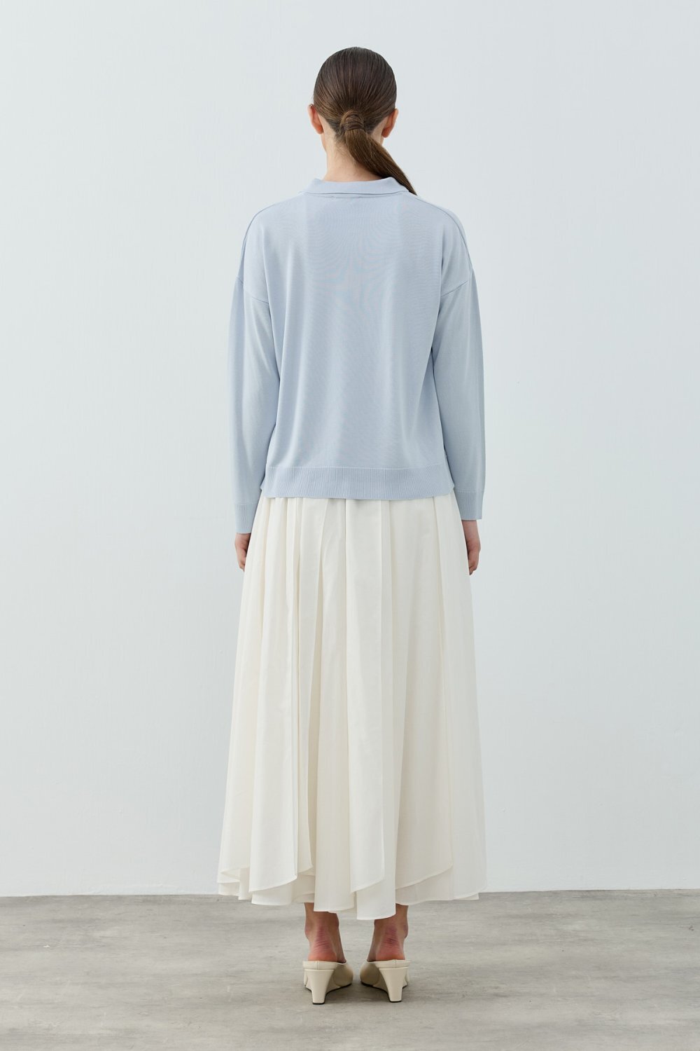 MerWish Basic Triko MAVİ - 4