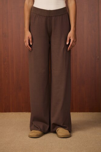 MerWish Basic Triko Pantolon KAHVE 