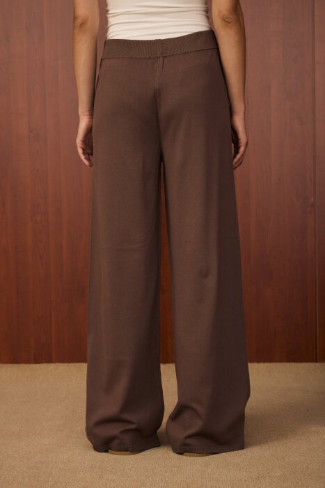 MerWish Basic Triko Pantolon KAHVE - 3