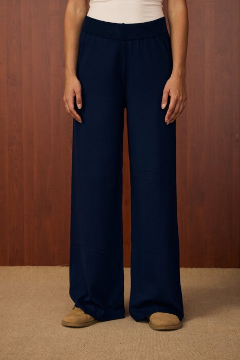 MerWish Basic Triko Pantolon LACİVERT - 1
