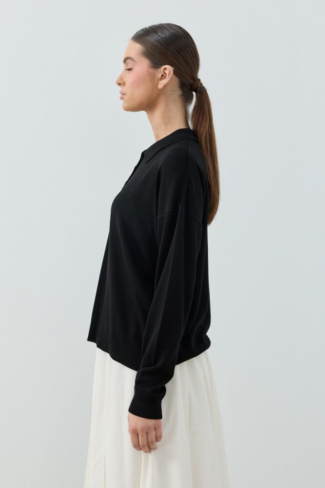 MerWish Basic Triko SİYAH - 4