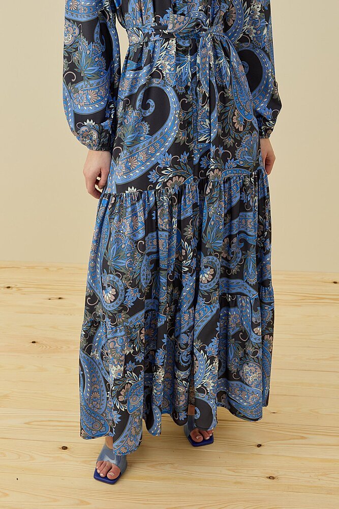 MerWish Bloom Elbise LACİVERT - 4