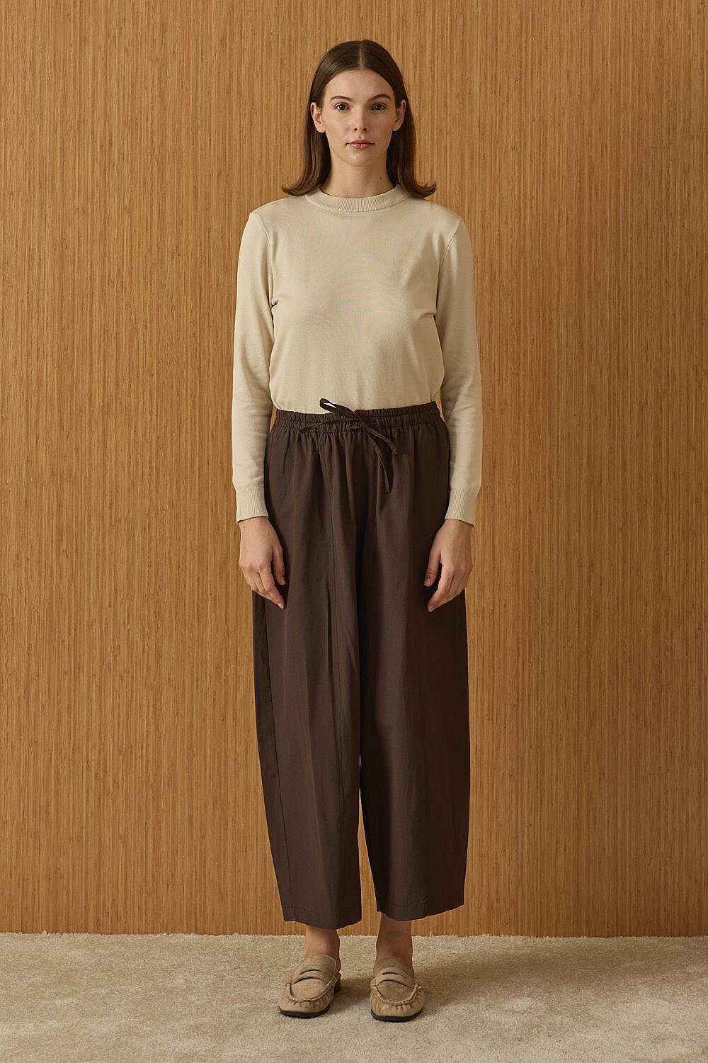 MerWish Casvel Basic Pantolon Acı Kahve - 1