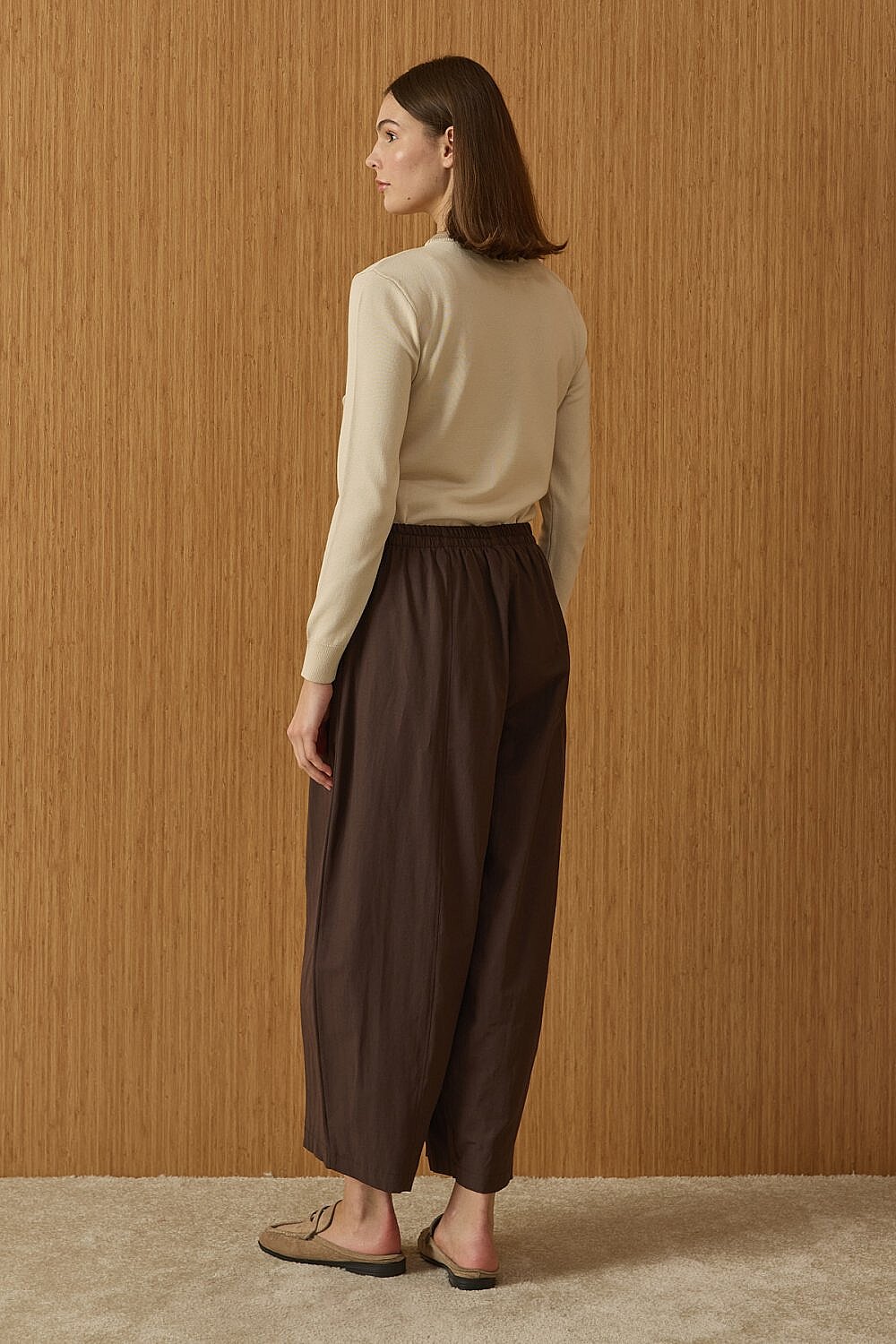 MerWish Casvel Basic Pantolon Acı Kahve - 3