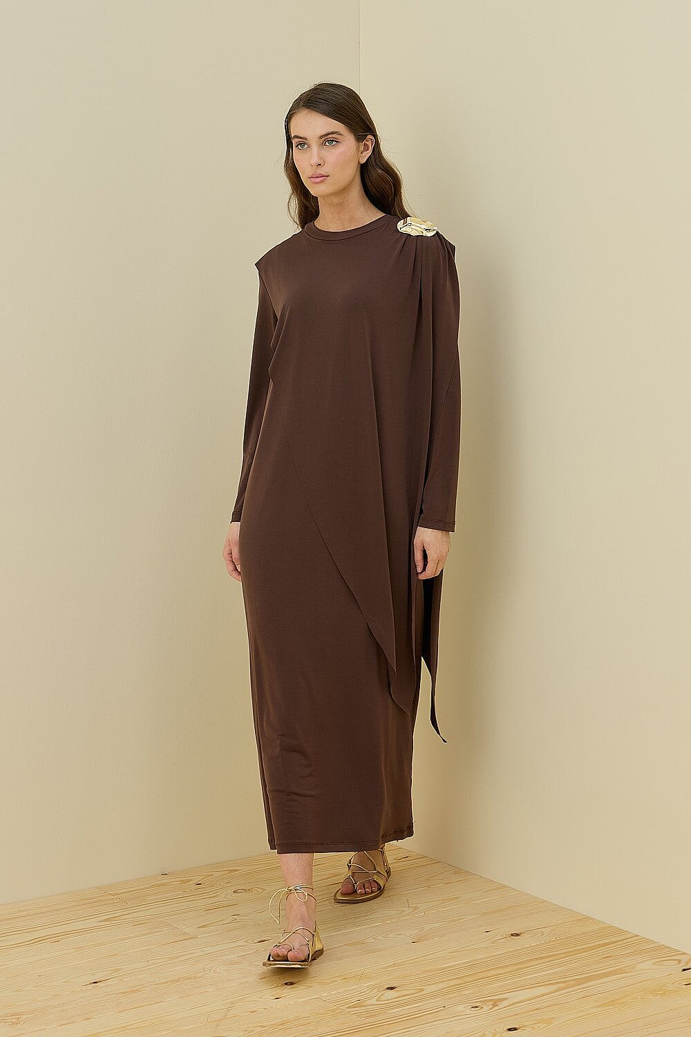 MerWish Doha Elbise Acı Kahve - 1