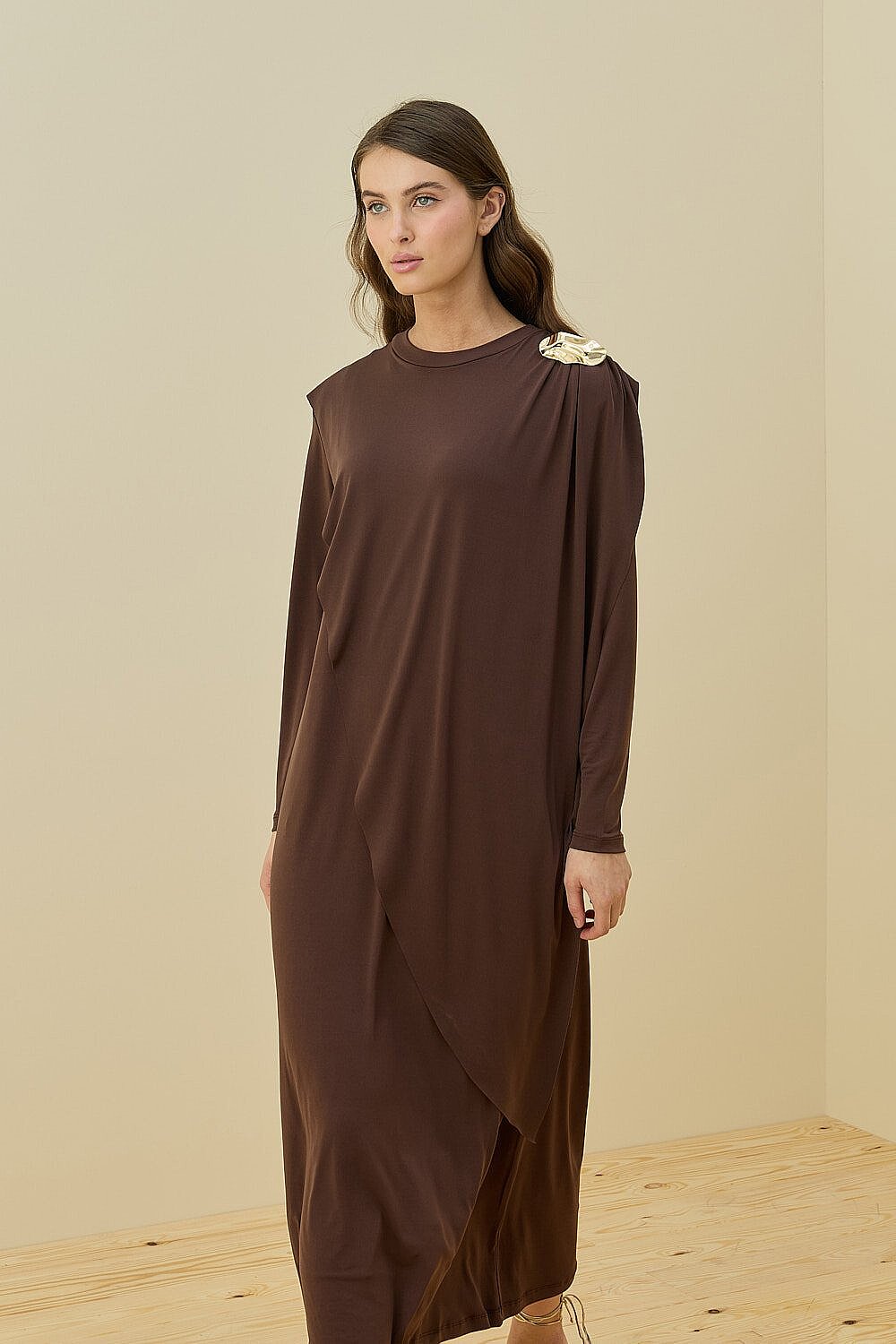 MerWish Doha Elbise Acı Kahve - 2