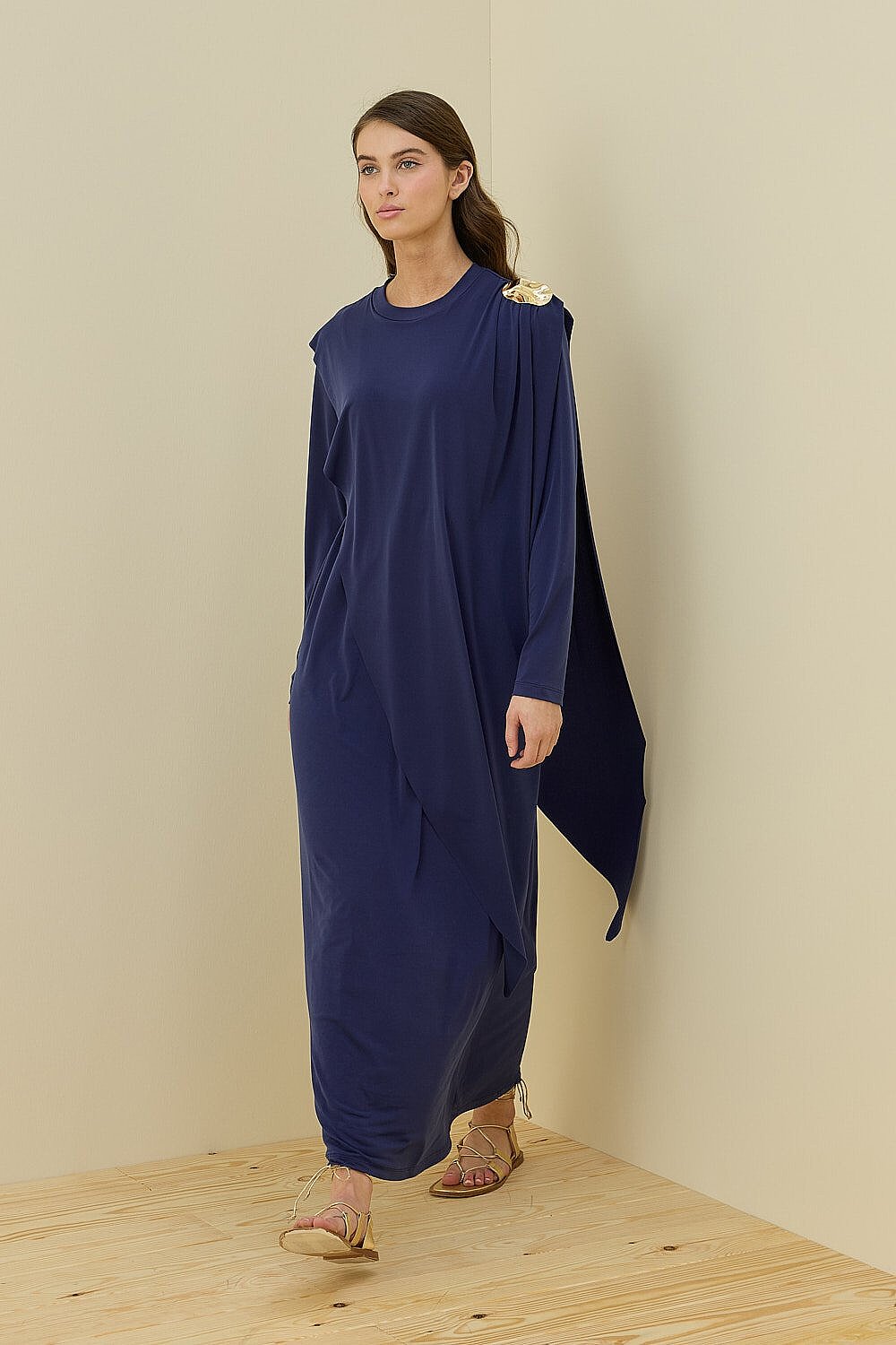 MerWish Doha Elbise LACİVERT - 1