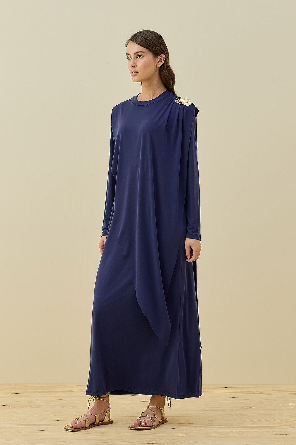 MerWish Doha Elbise LACİVERT - 2