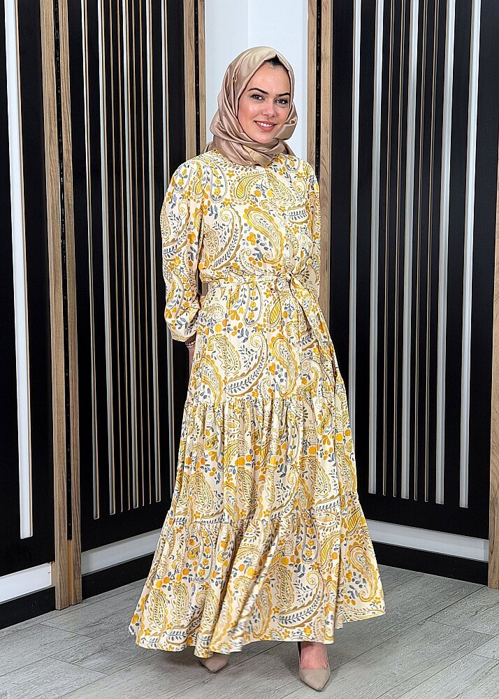 MerWish Estate Elbise SARI - 2