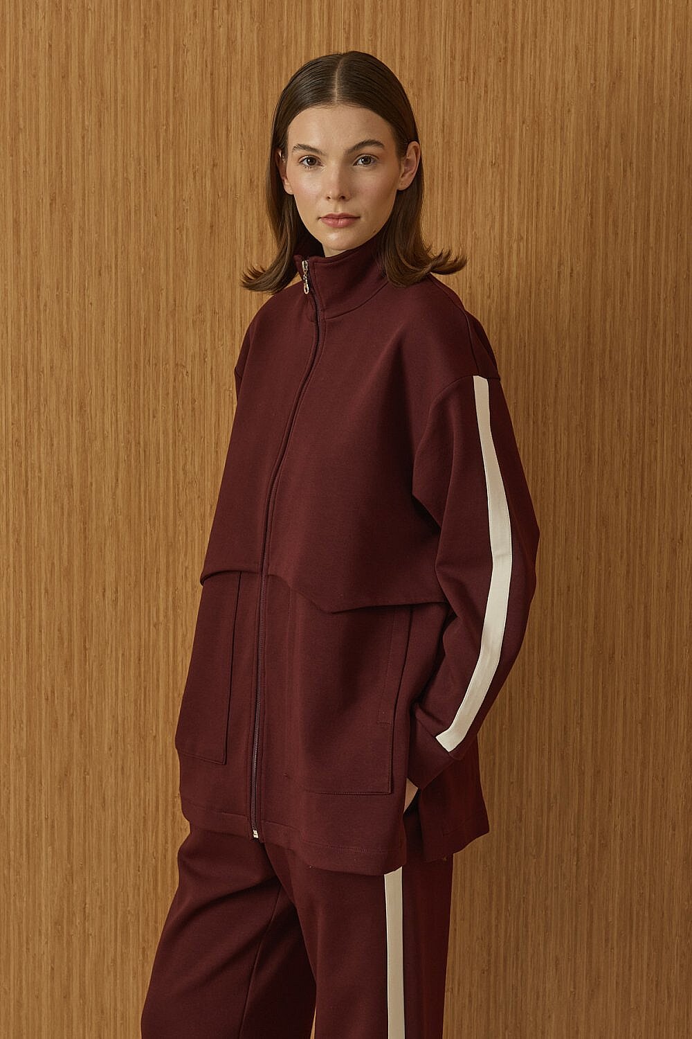MerWish Forme Takım BORDO - 3