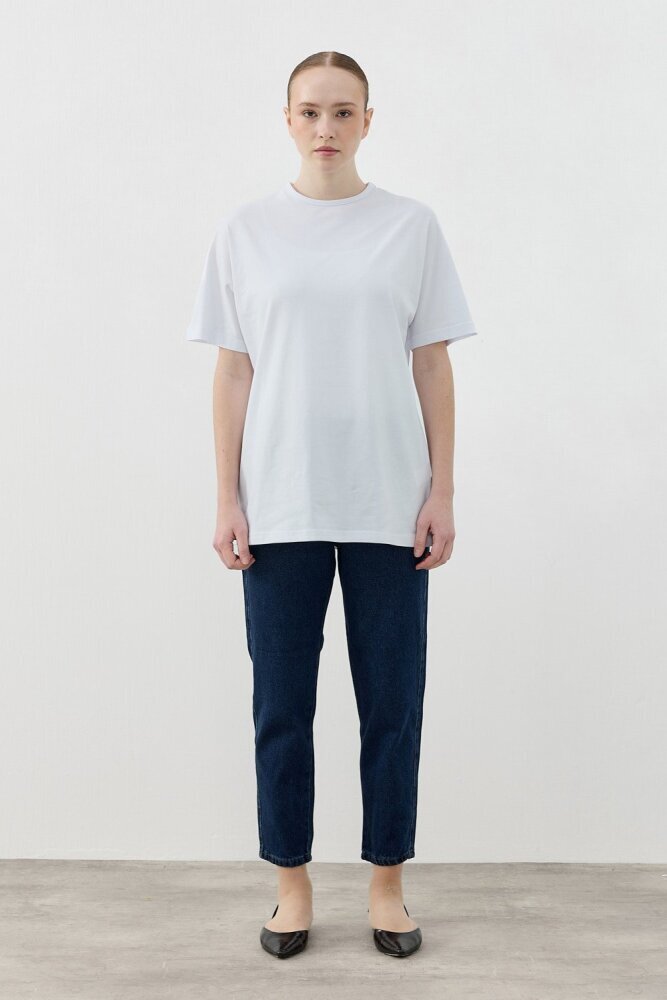 MerWish Kısa Kol Tshirt BEYAZ - 2