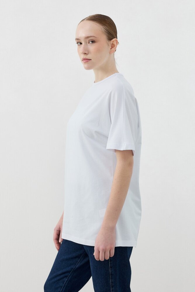 MerWish Kısa Kol Tshirt BEYAZ - 3