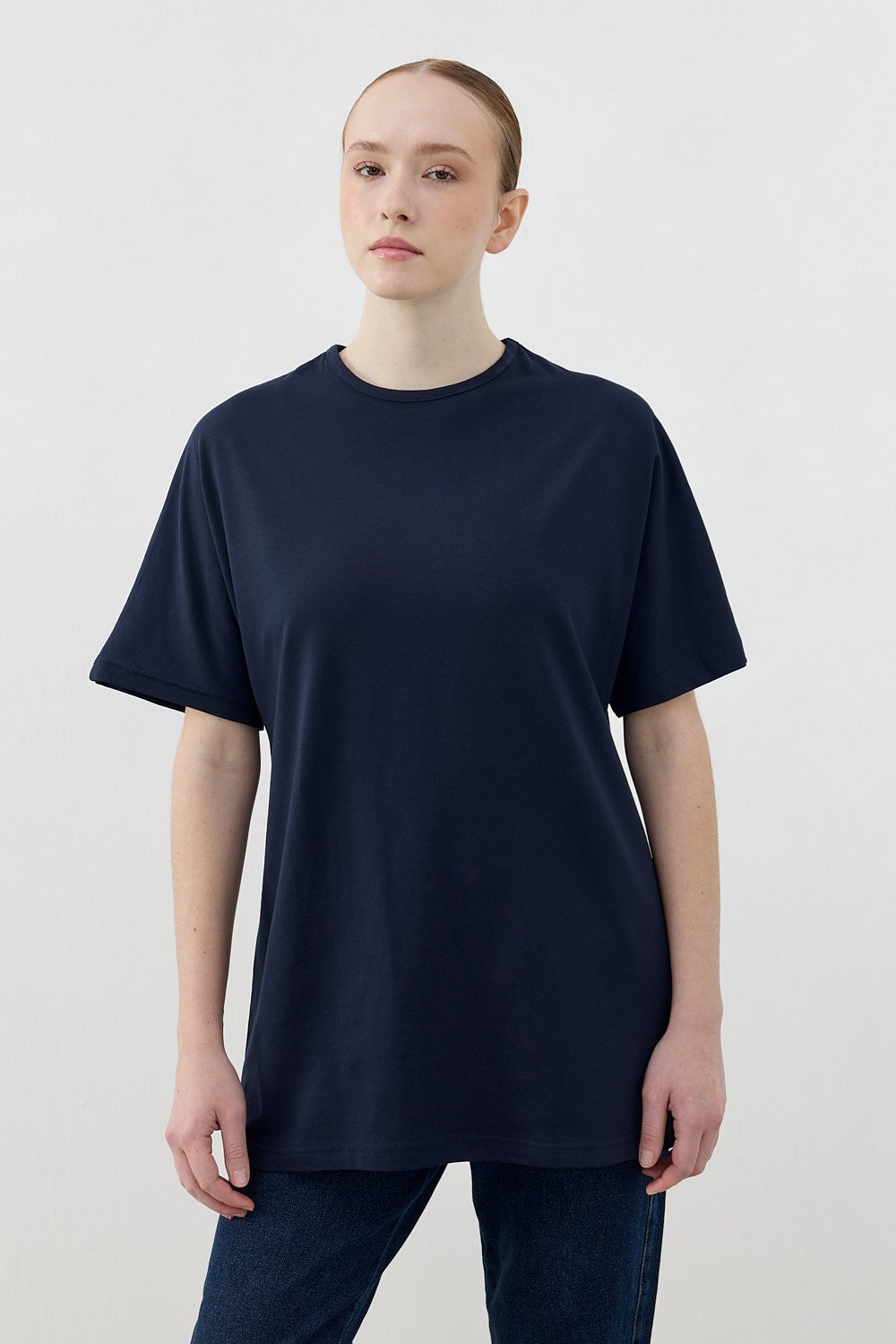 MerWish Kısa Kol Tshirt LACİVERT - 1