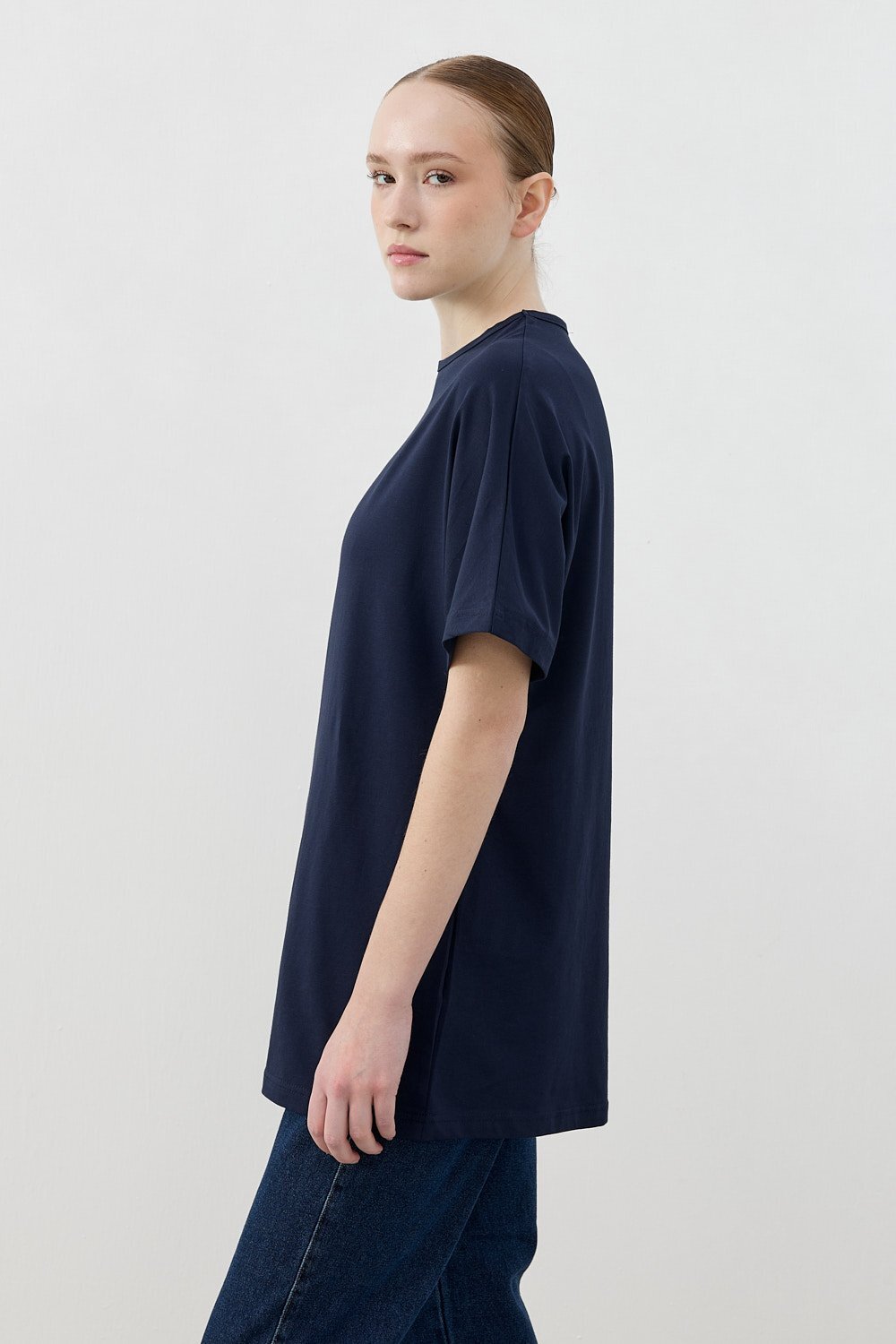 MerWish Kısa Kol Tshirt LACİVERT - 3