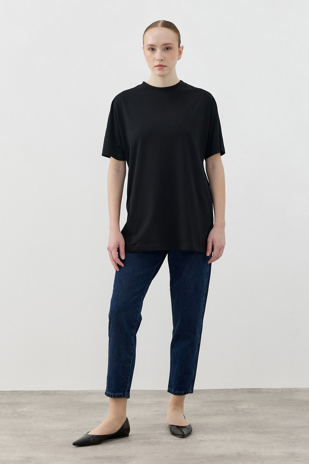 MerWish Kısa Kol Tshirt SİYAH - 2